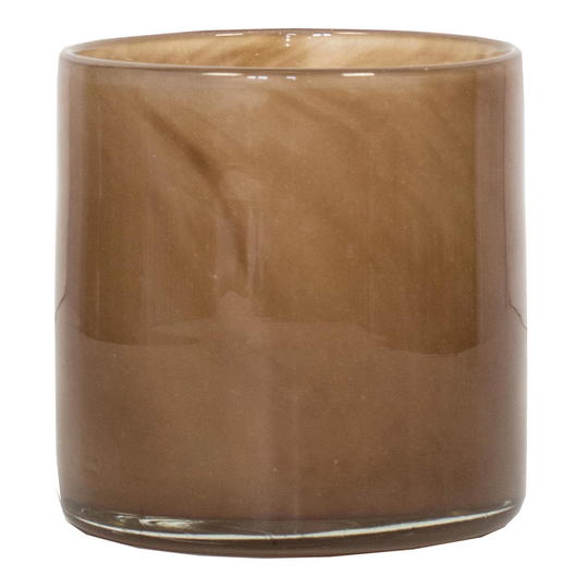 Tell Me More Interiors - Lyric Ljuslykta 8x8 cm Brown