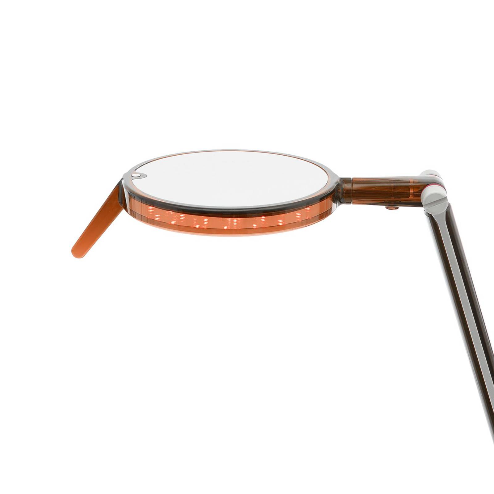 Kartell Aledin Tec - LED-bordslampa, bärnsten