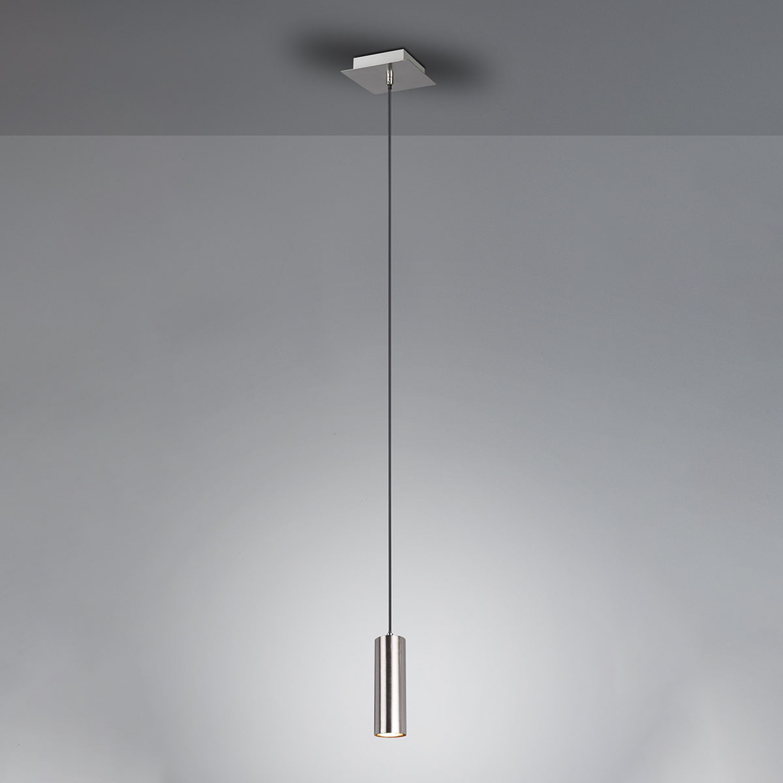 Hänglampa Marley nickel matt 1 lampa