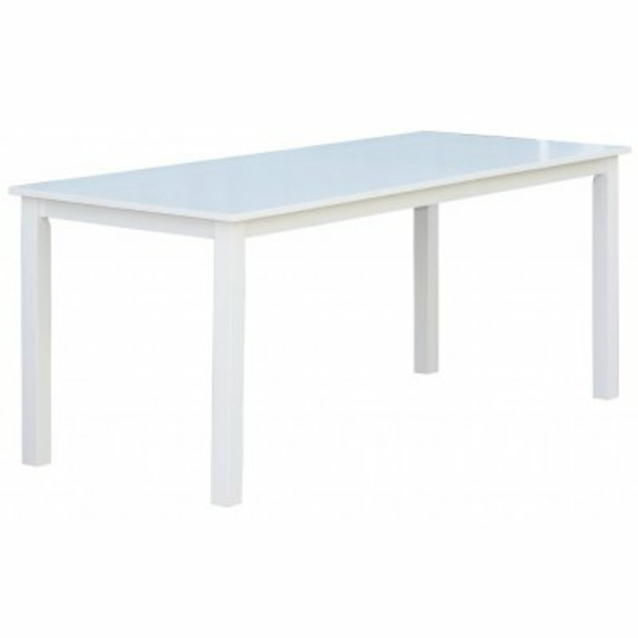 Matbord Backagård 180x90cm, vit