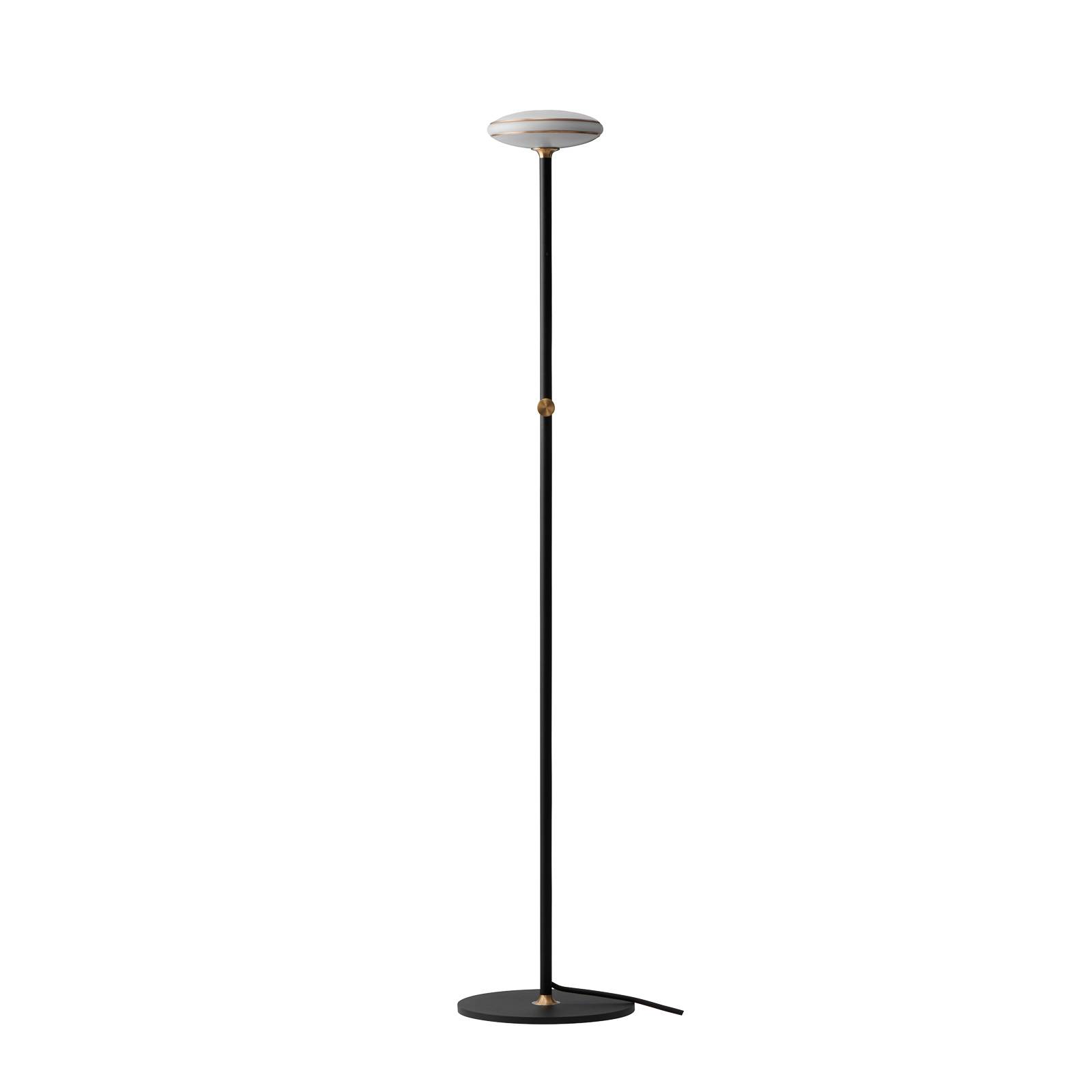 Shade ØS1 golvlampa ringar mässing fot svart