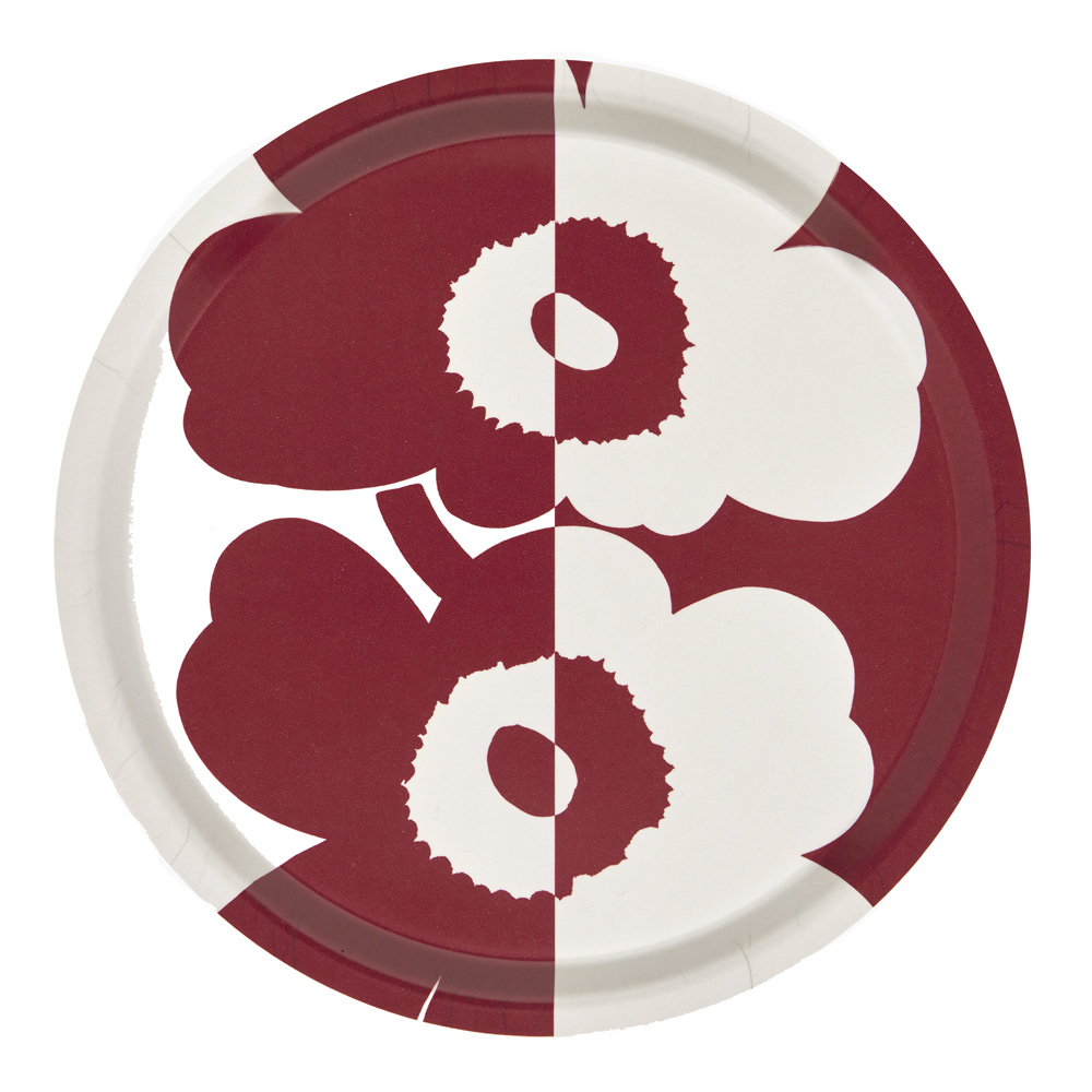 Marimekko - Marimekko Suur Unikko Bricka rund 31 cm