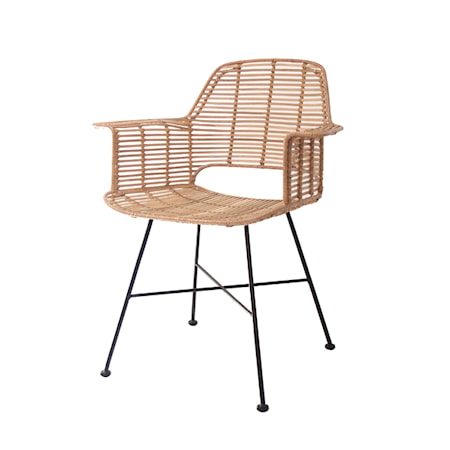 Rattan Tub Stol Neutral