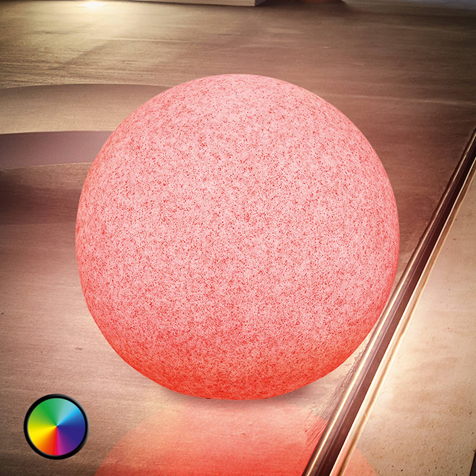 Mega Stone 50 - modern solar-LED-lampkula