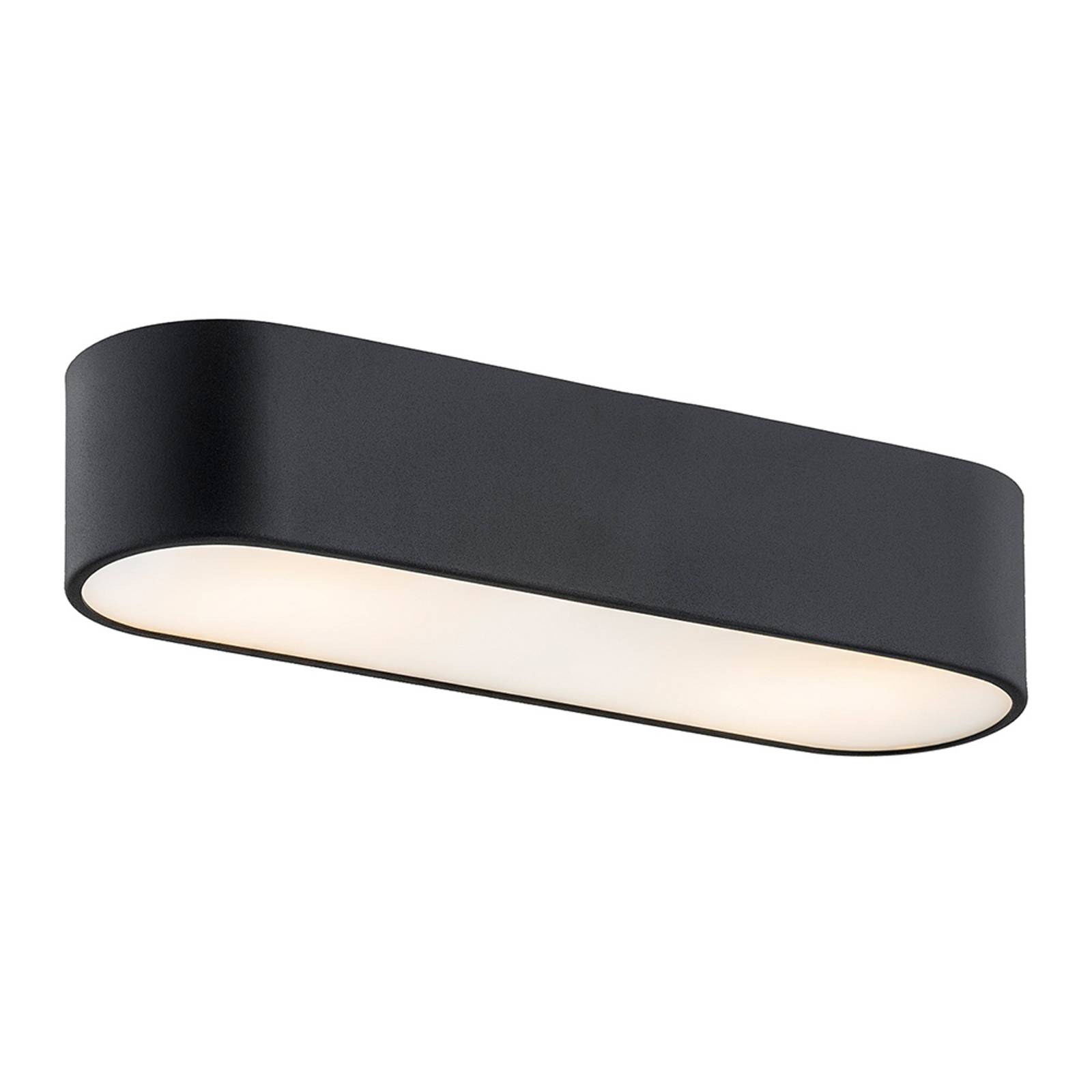 Taklampa Tilden, 50 cm, svart