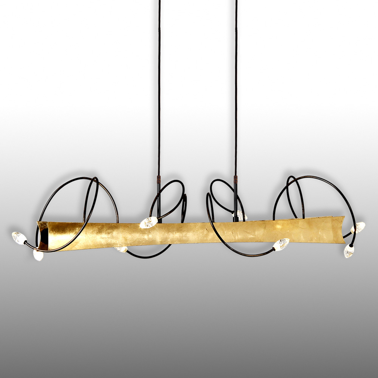 Dekorativ LED-taklampa Donna