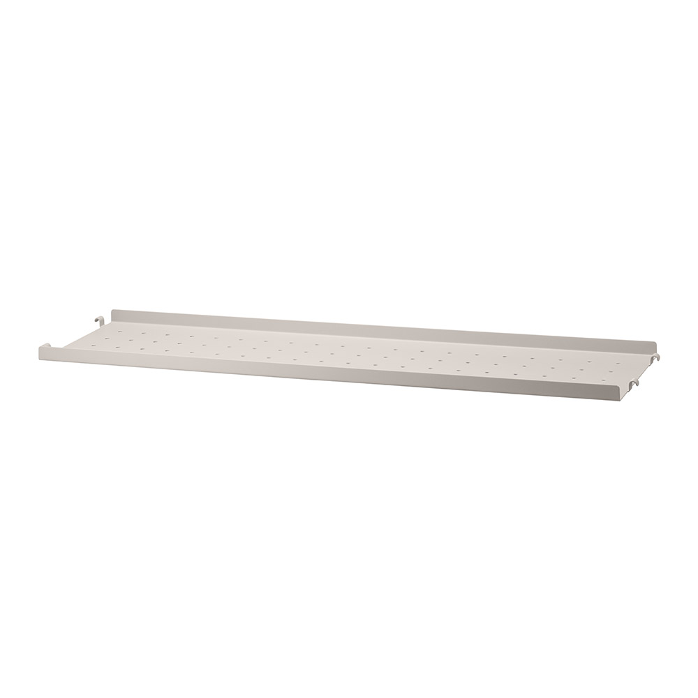 String Metallhyllplan Låg 78x20 beige