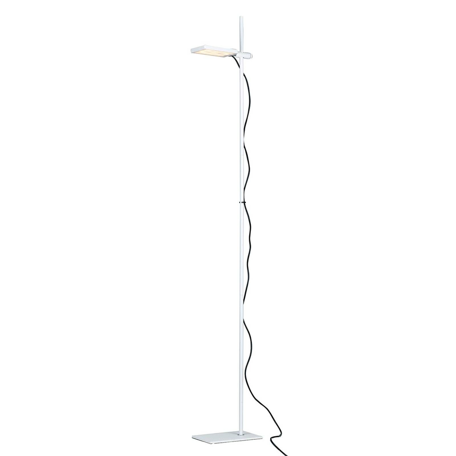 LED-golvlampa Book, vit