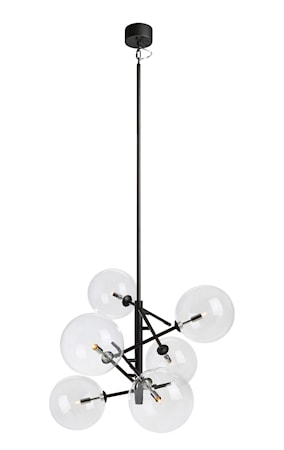 Andrew Taklampa Svart/klar 6L