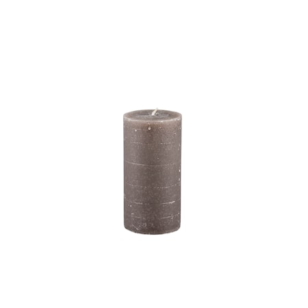 Rustic Ljus H: 13.5 cm Mörk Grå