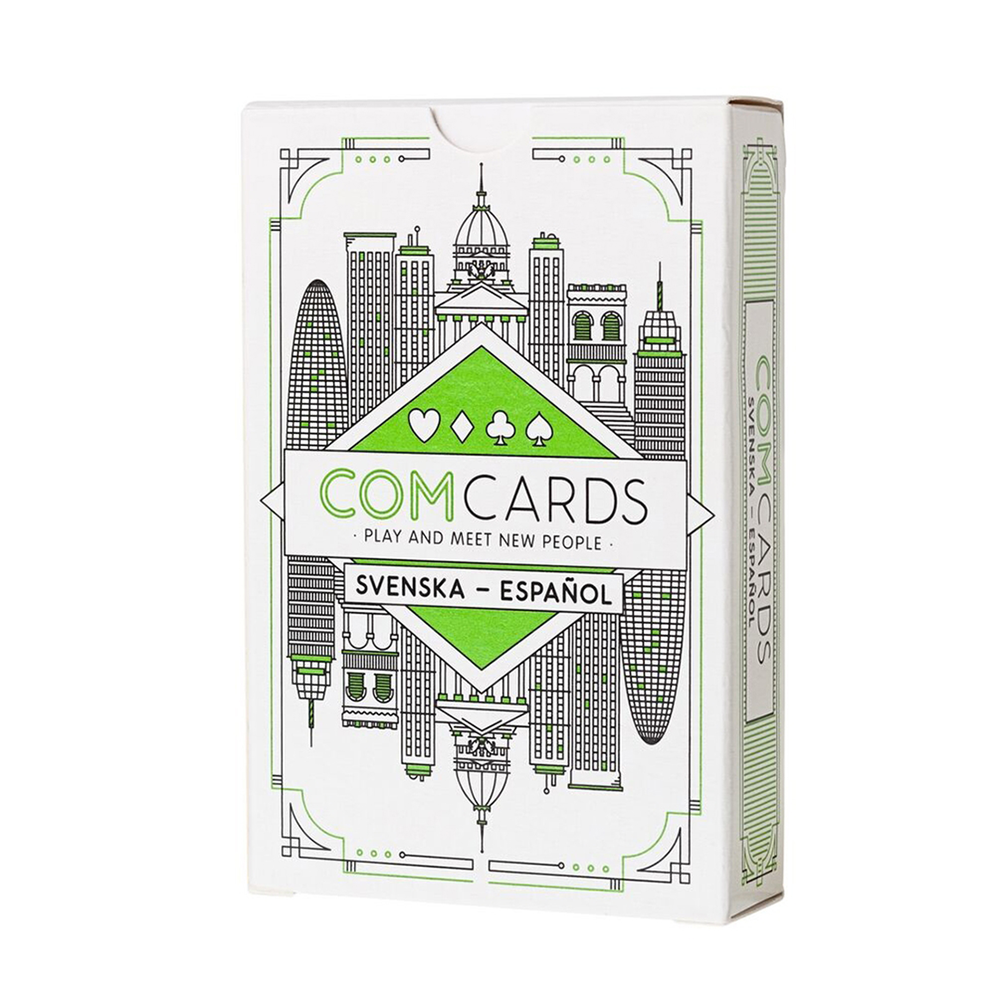 Designtorget Kortlek Comcards Svensk-Español