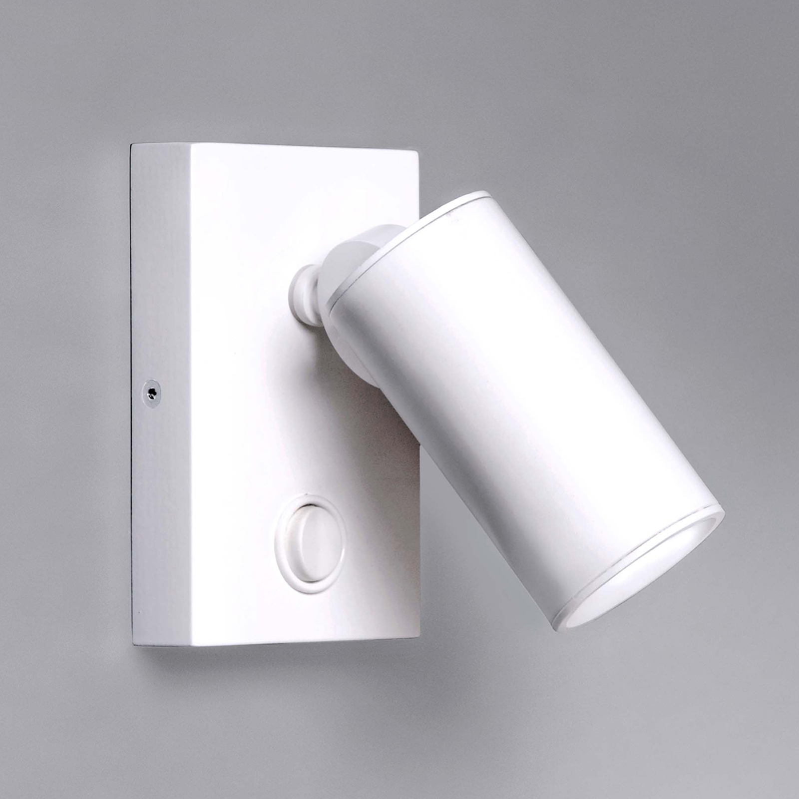 Milan Tub - LED-vägglampa, 1 lampa, vit