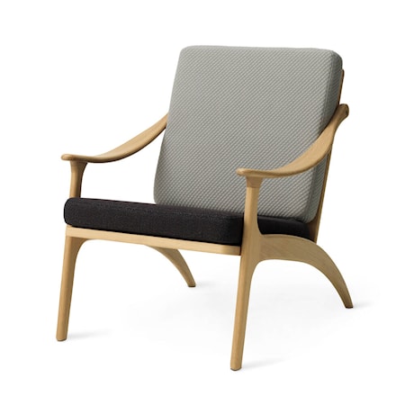 Lean Back Lounge Chair Light sage/Mocca Ek
