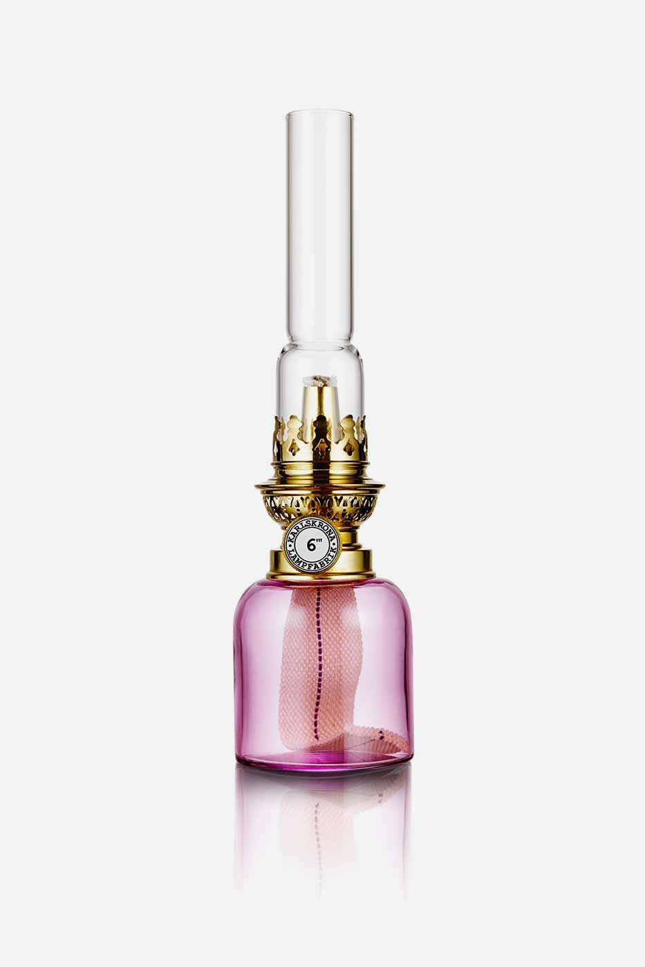 Fotogenlampa Koholmen rosa 24cm