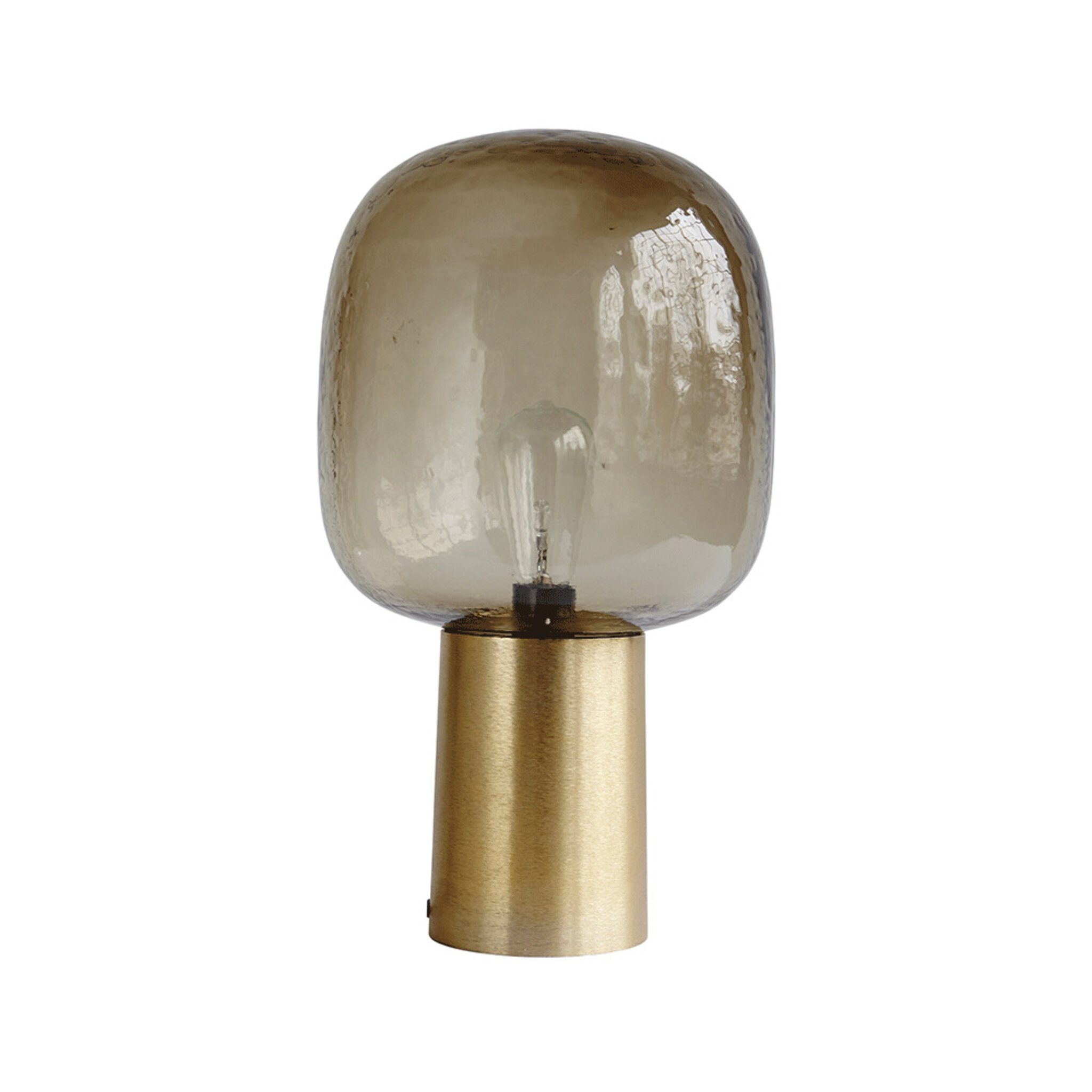 Lampa Note, 28x52 cm, grå/mässing