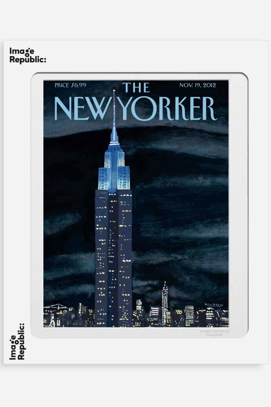 Poster The New Yorker Empire 40x50 cm