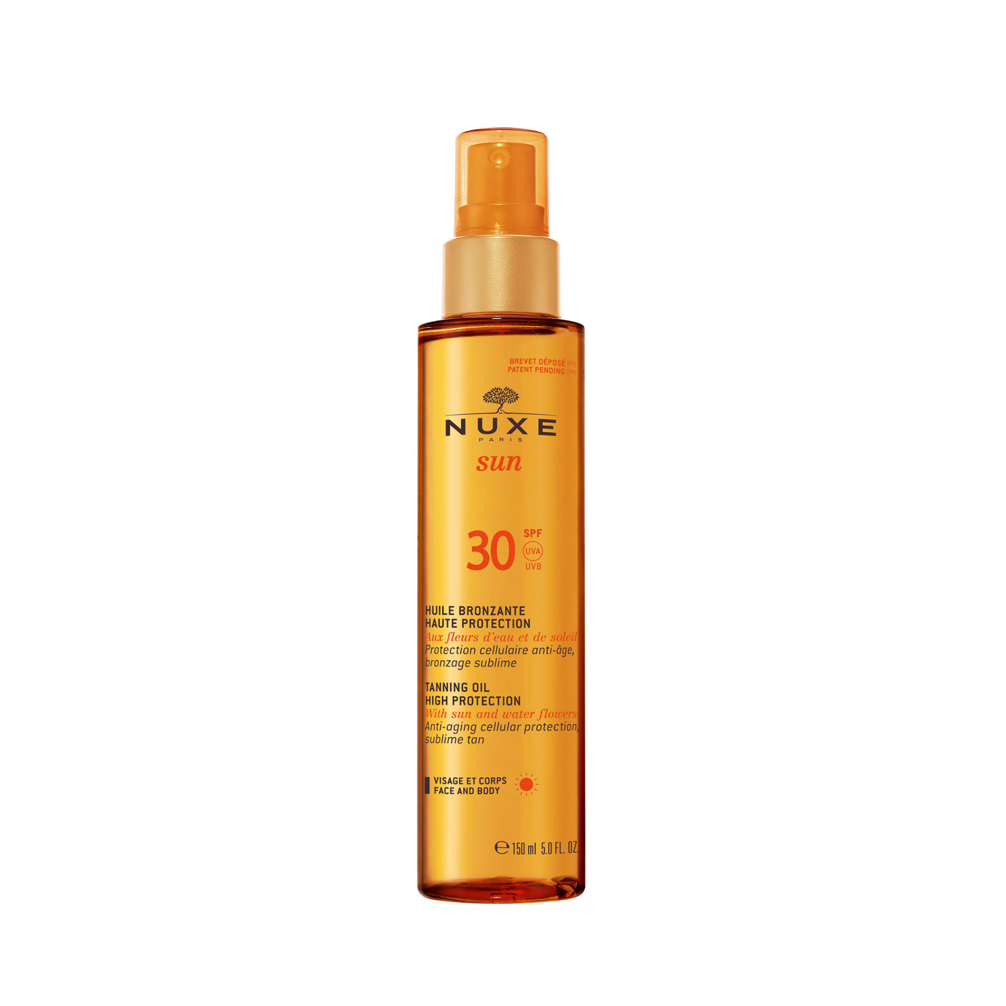 Sun Tanning Oil Face & Body SPF 30, 150 ml, 150 ML