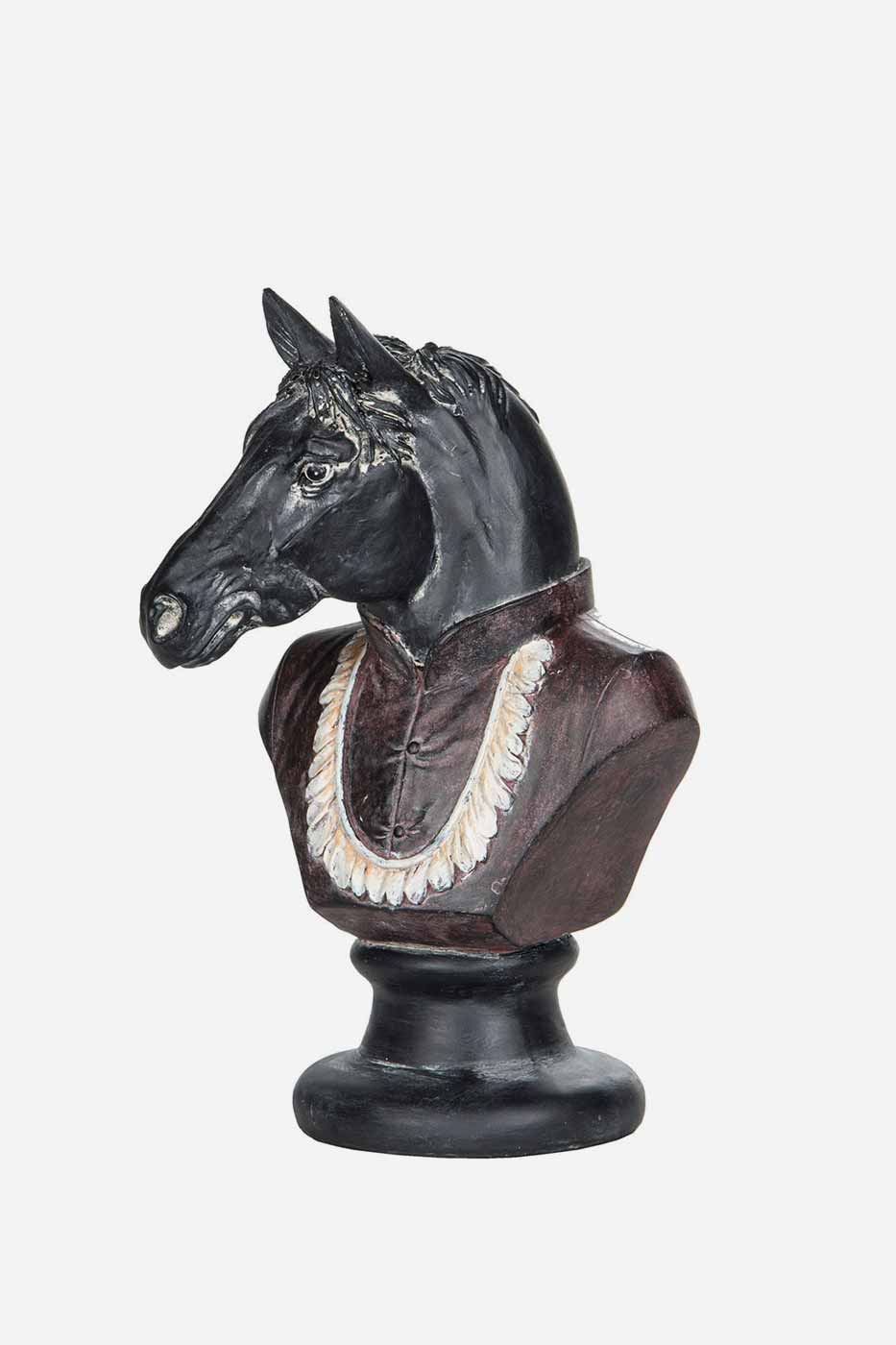 Staty häst byst 27 cm