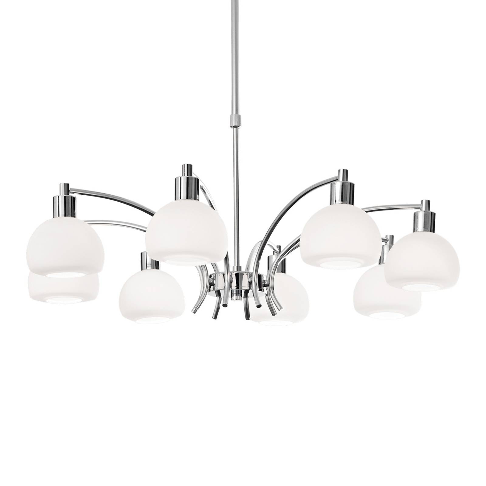 Hänglampa Tokyo E14 Ø 78 cm 8 lampor