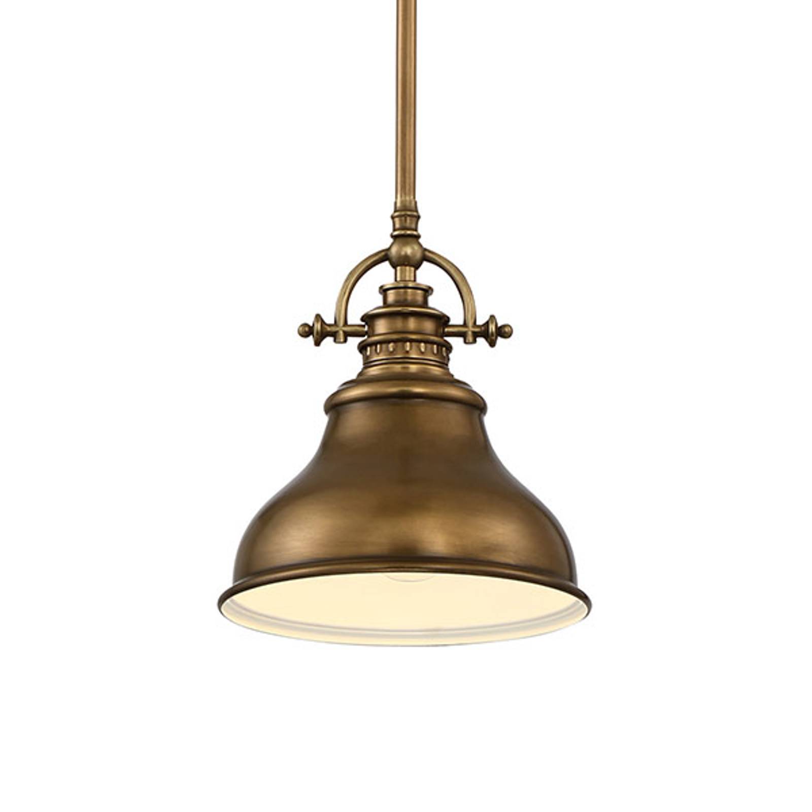 Hänglampa Emery 1 lampa mässing Ø 20,3 cm