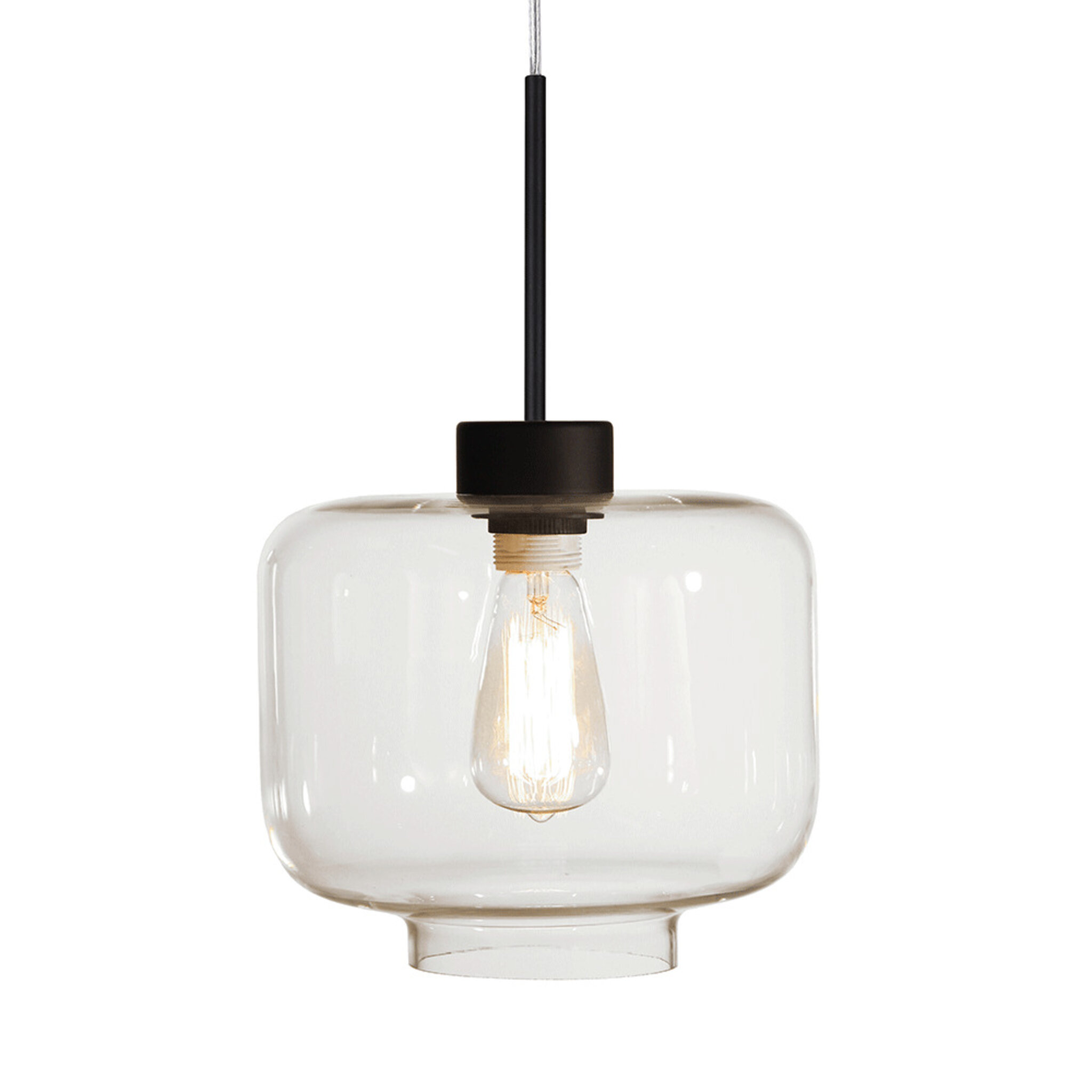 Taklampa Ritz, 22x25 cm, klar