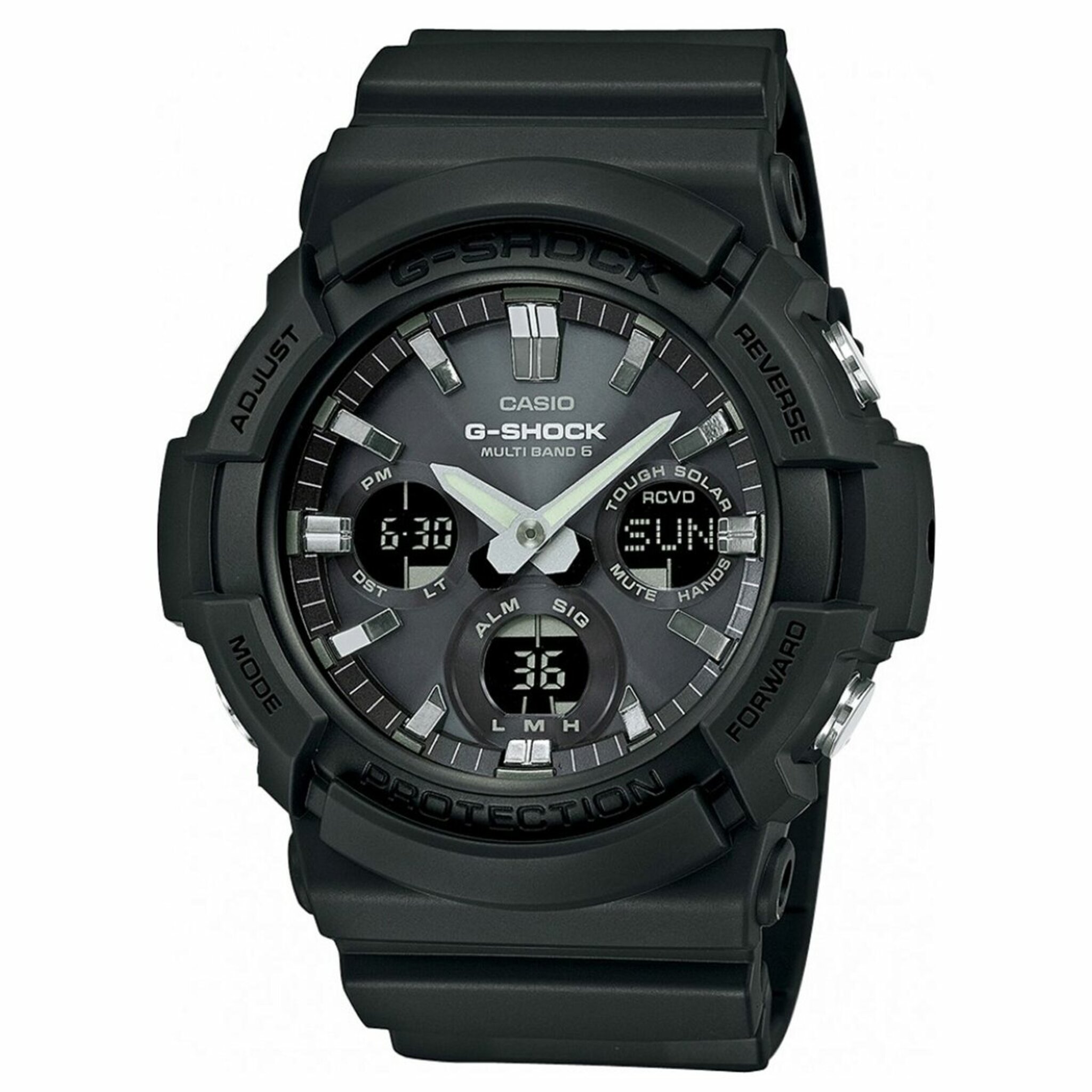 Gaw-100b-1aer, Quartz, 52mm, 20atm, black