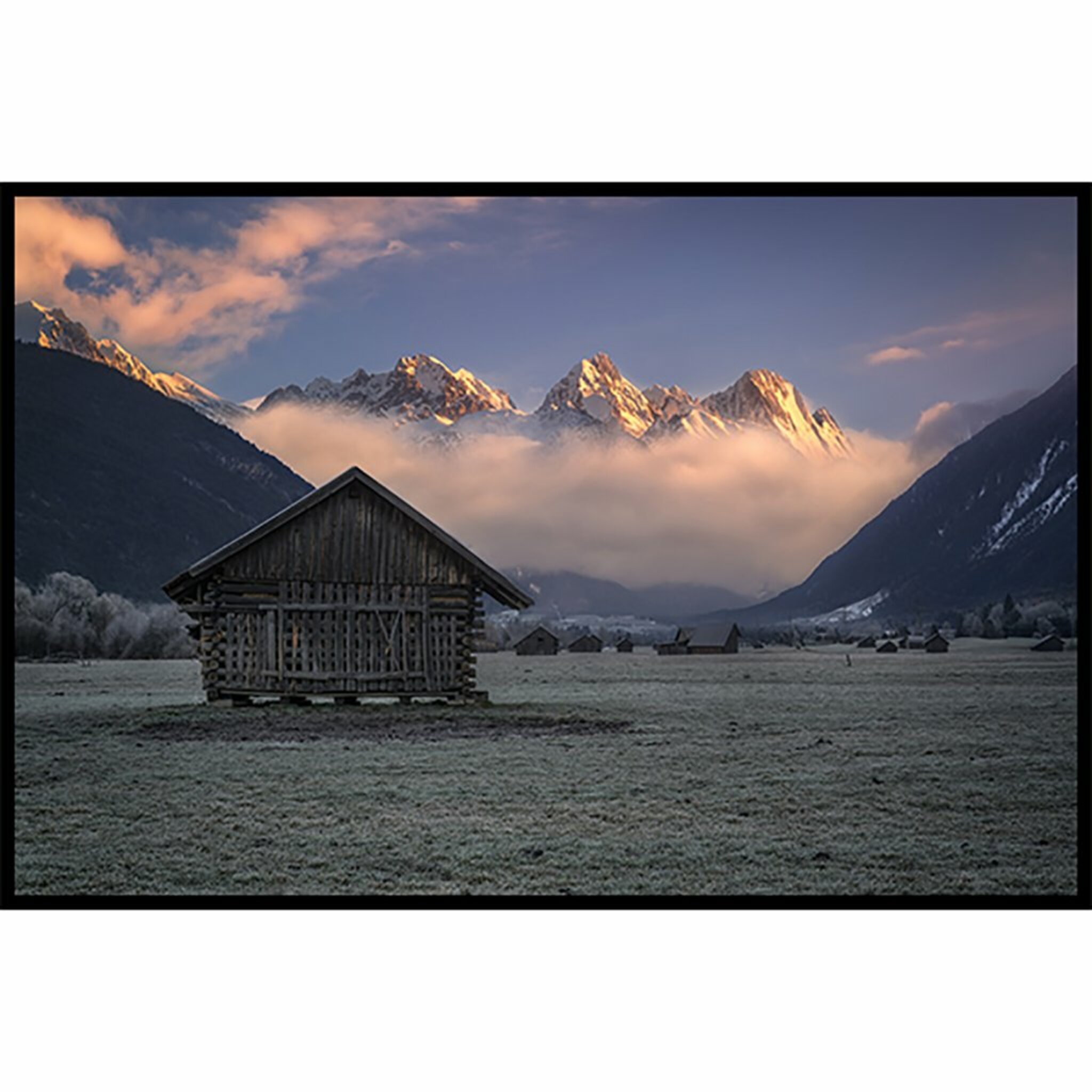 The Valley Of Barns Poster