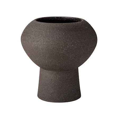 Vas på fot Brun 25cm
