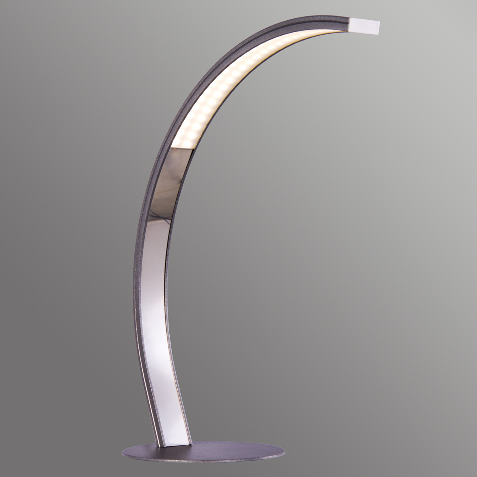 Böjd LED-bordslampa Largo