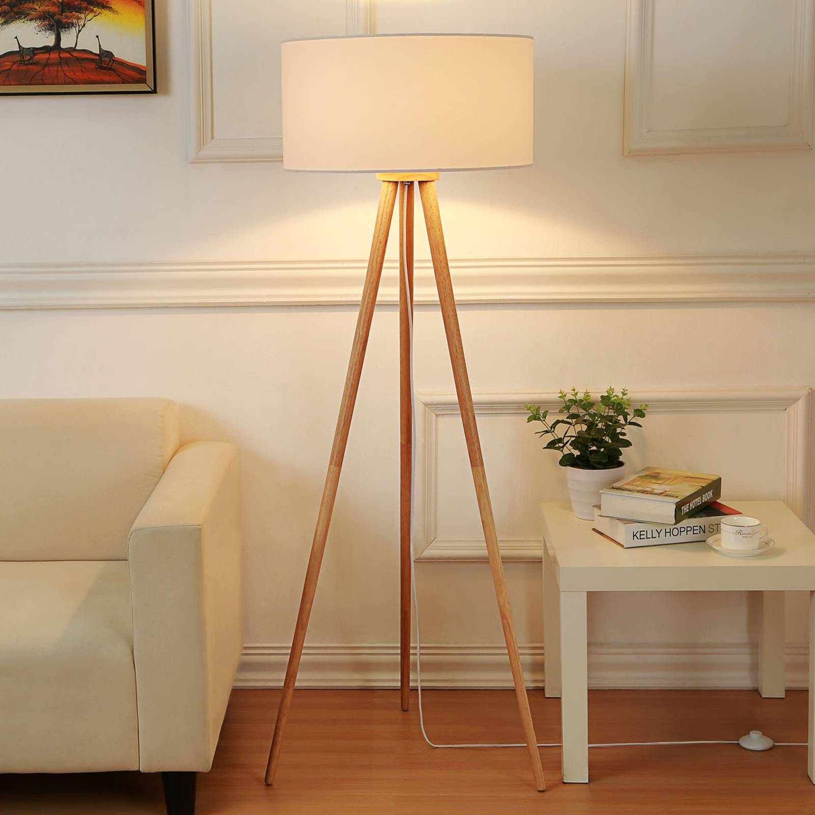 Tyggolvlampa Charlia med tre ben