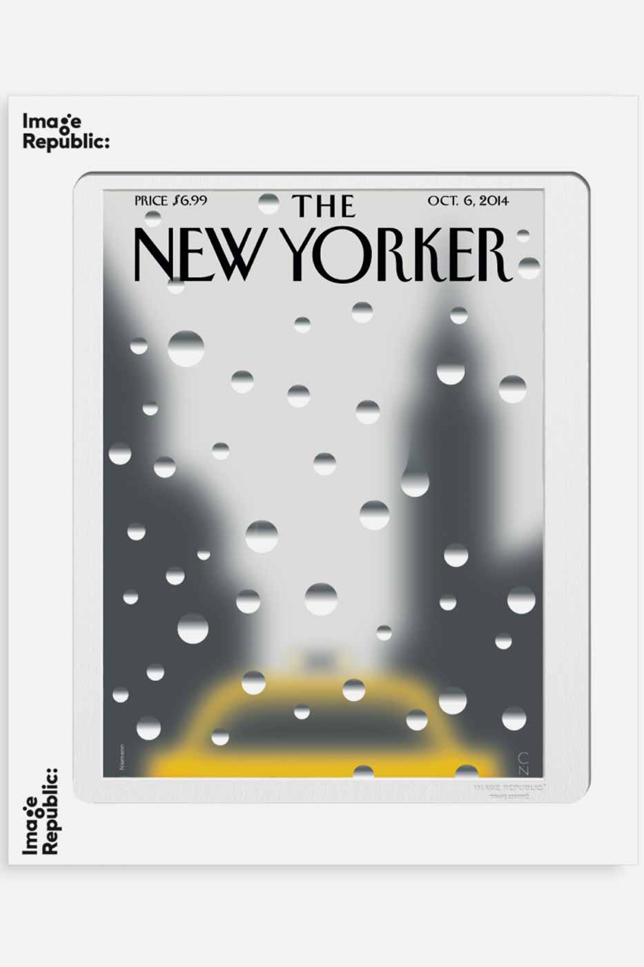 Poster The New Yorker Rainy day 40x50 cm