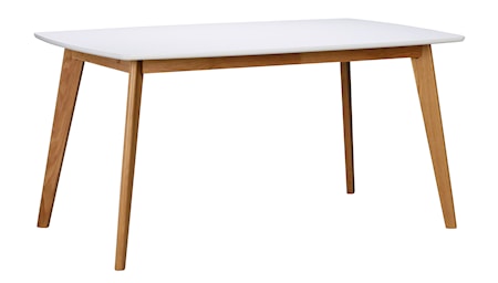 Olivia Matbord Vit/Ek 90x150 cm