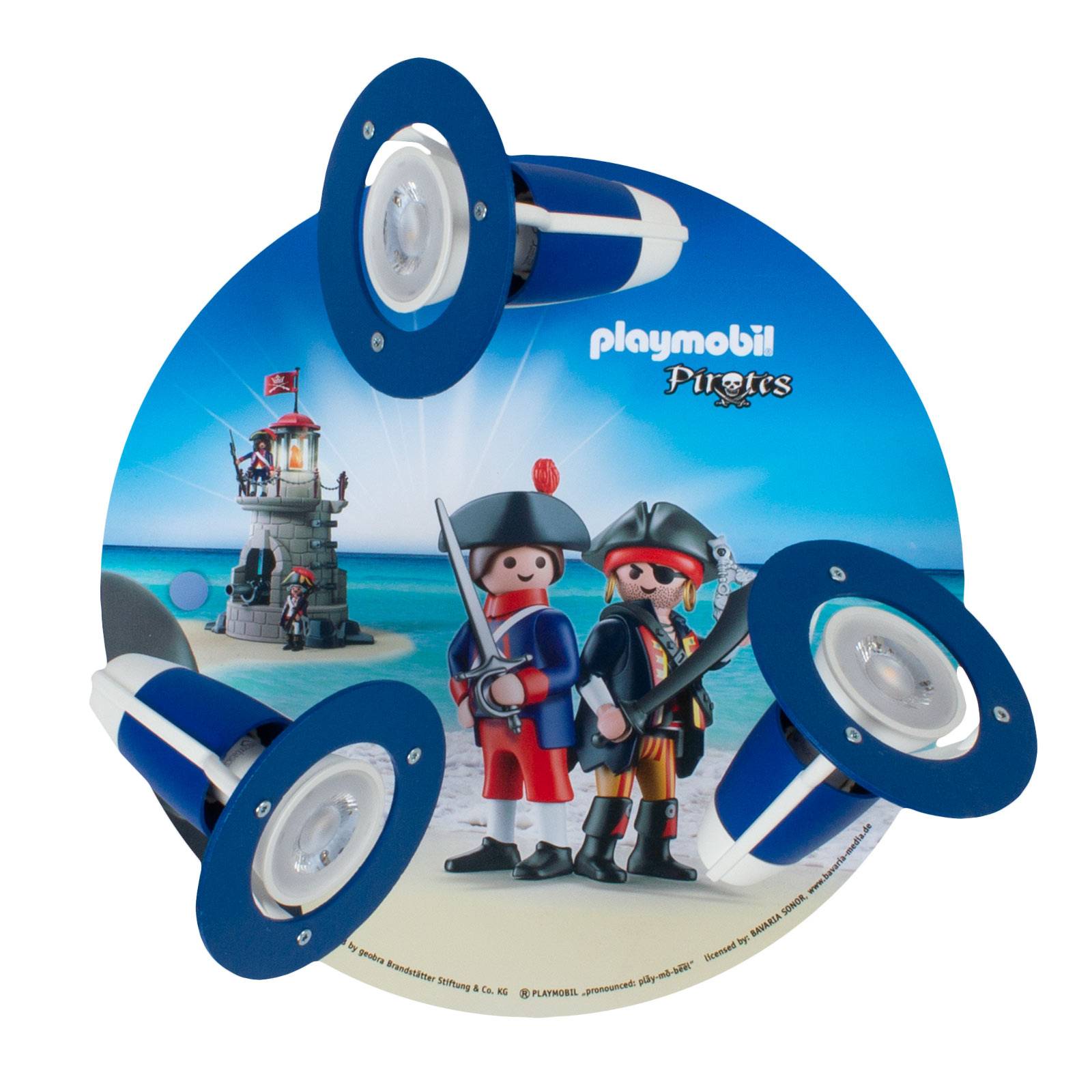 Taklampa 3 spotlights PLAYMOBIL Pirater