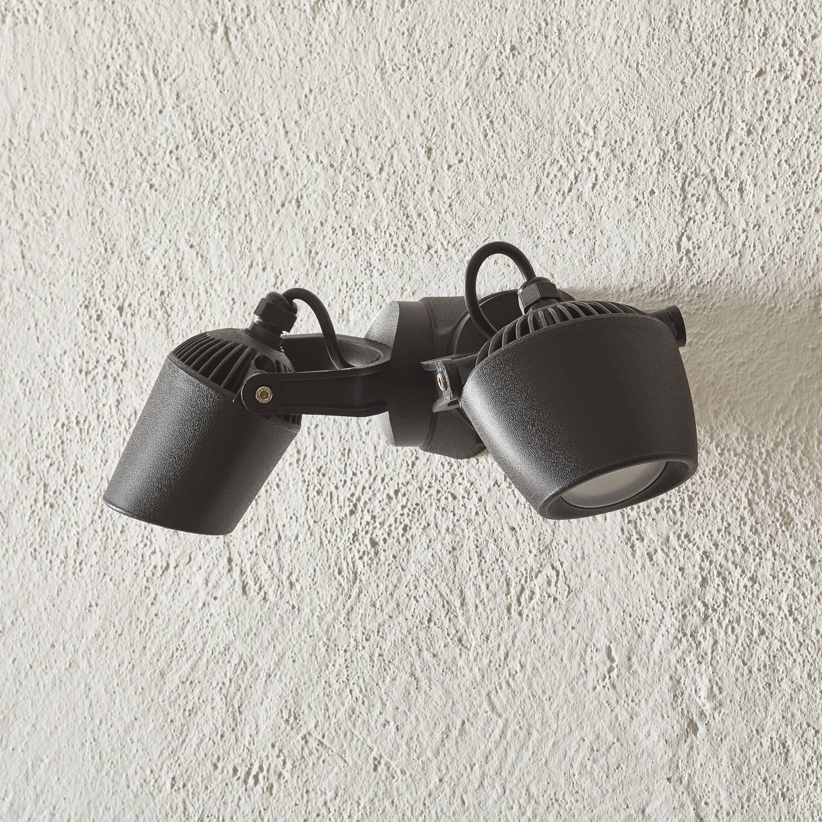 Spotlight Minitommy-EL 2 lampa CCT svart/frostad