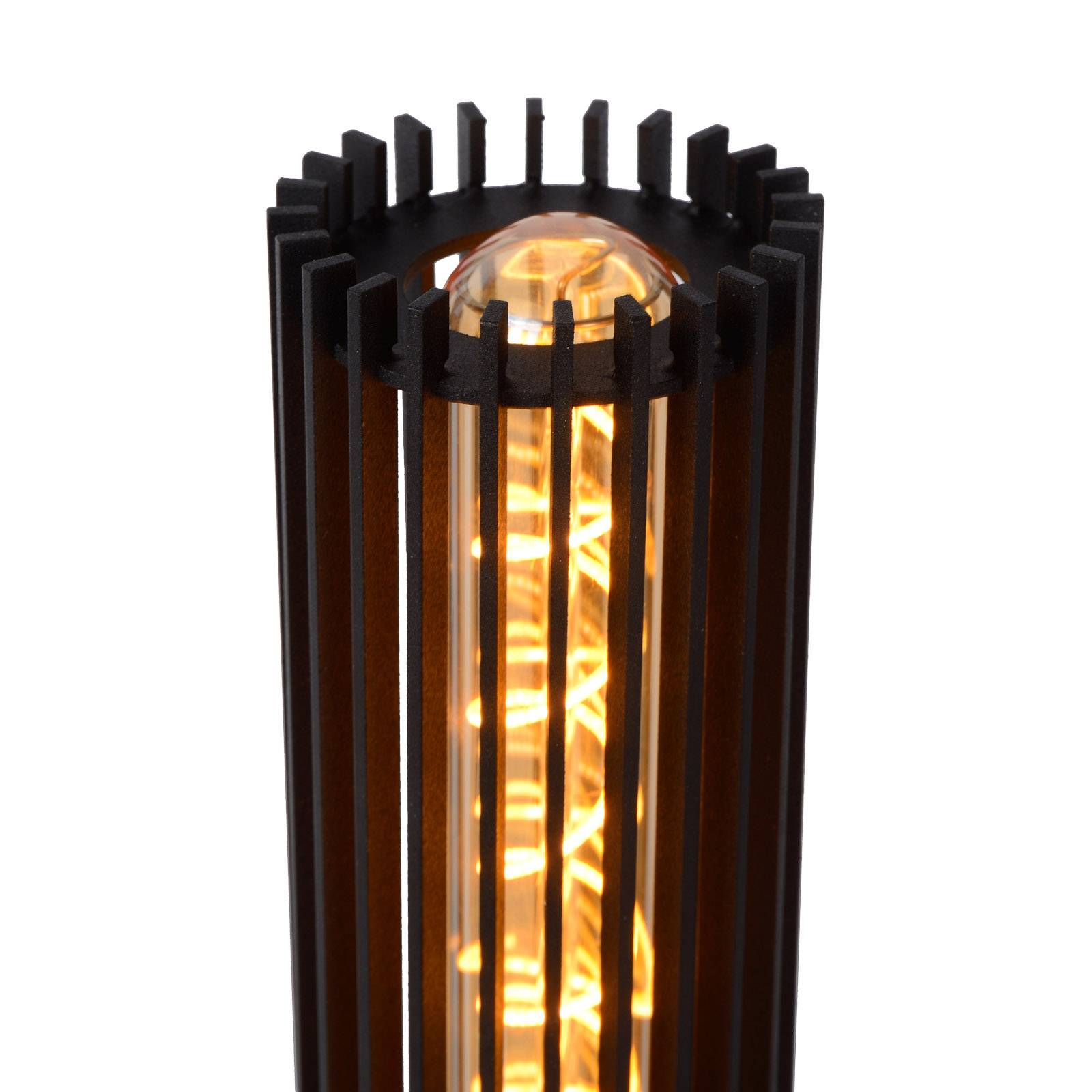 Bordslampa Lionel av metall i svart
