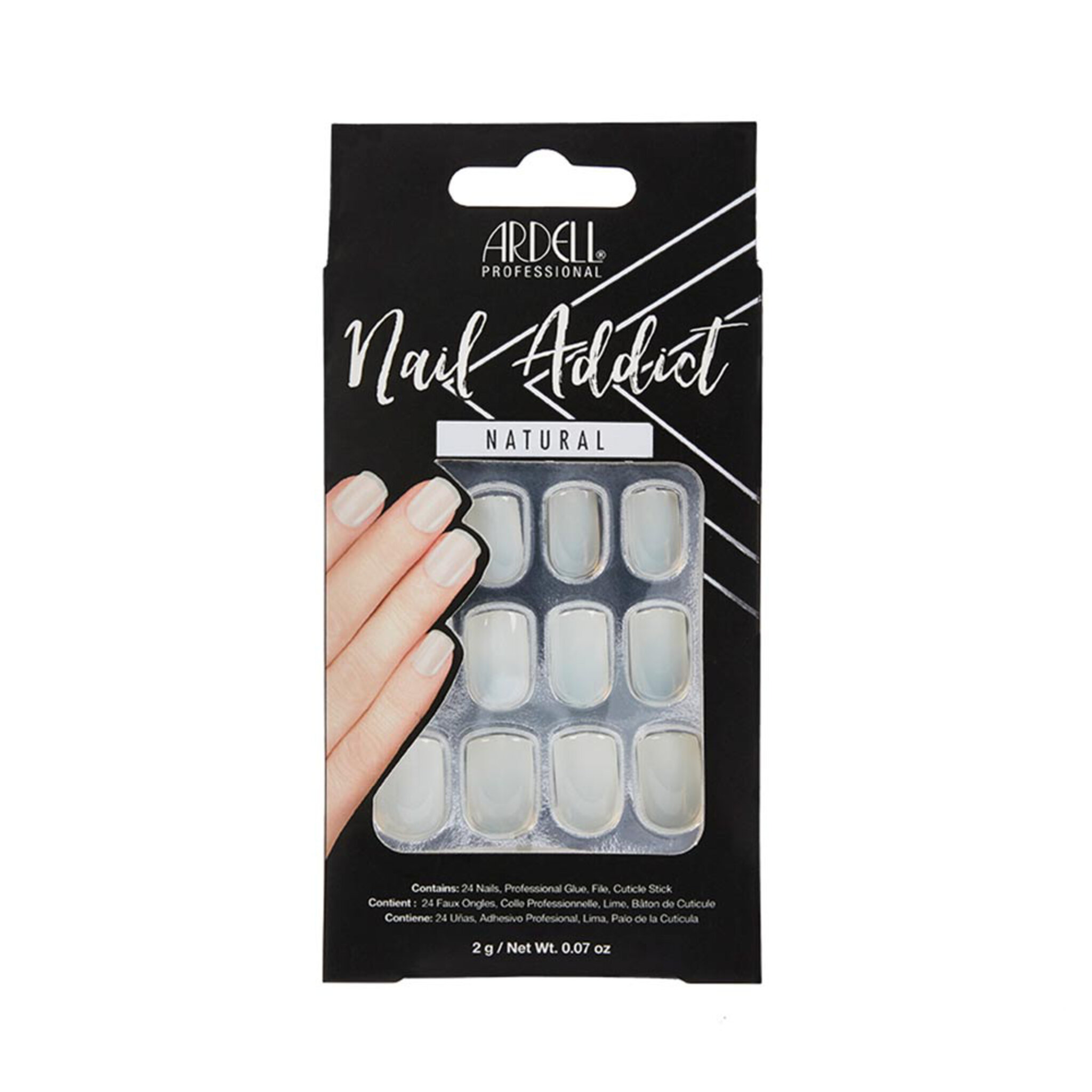 Nail Addict Natural Square, 24 ST