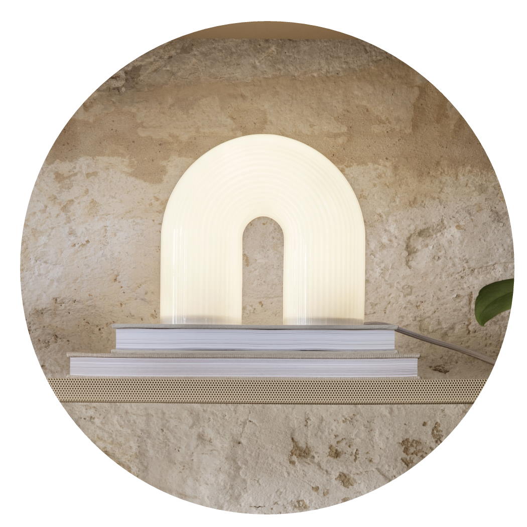 Vuelta Lamp White Ferm Living