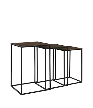 NOVA side table 3/S vintage brass