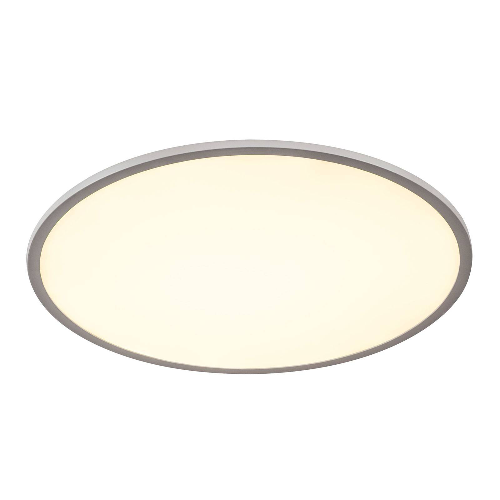 SLV Panel 60 LED-taklampa, 3 000 K silvergrå