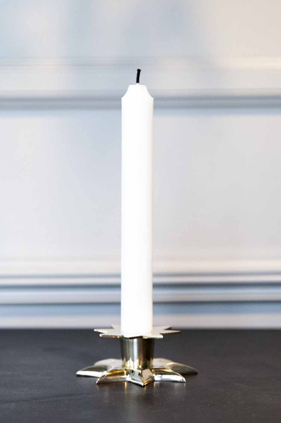 Ljusstake Stjärna mässing