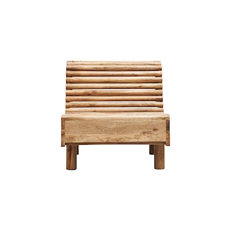 Loungestol Wave Natur