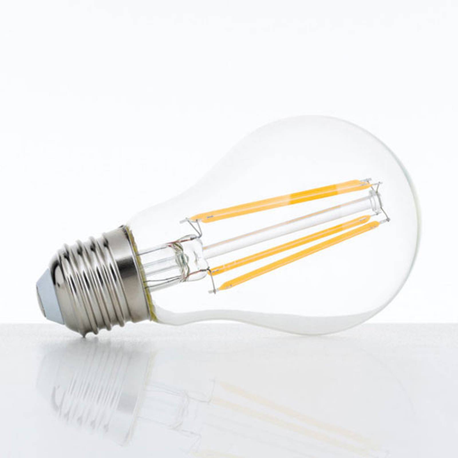 LED-lampa E27 10 W 2 700 K filament klar dimbar