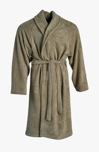 Spa morgonrock taupe