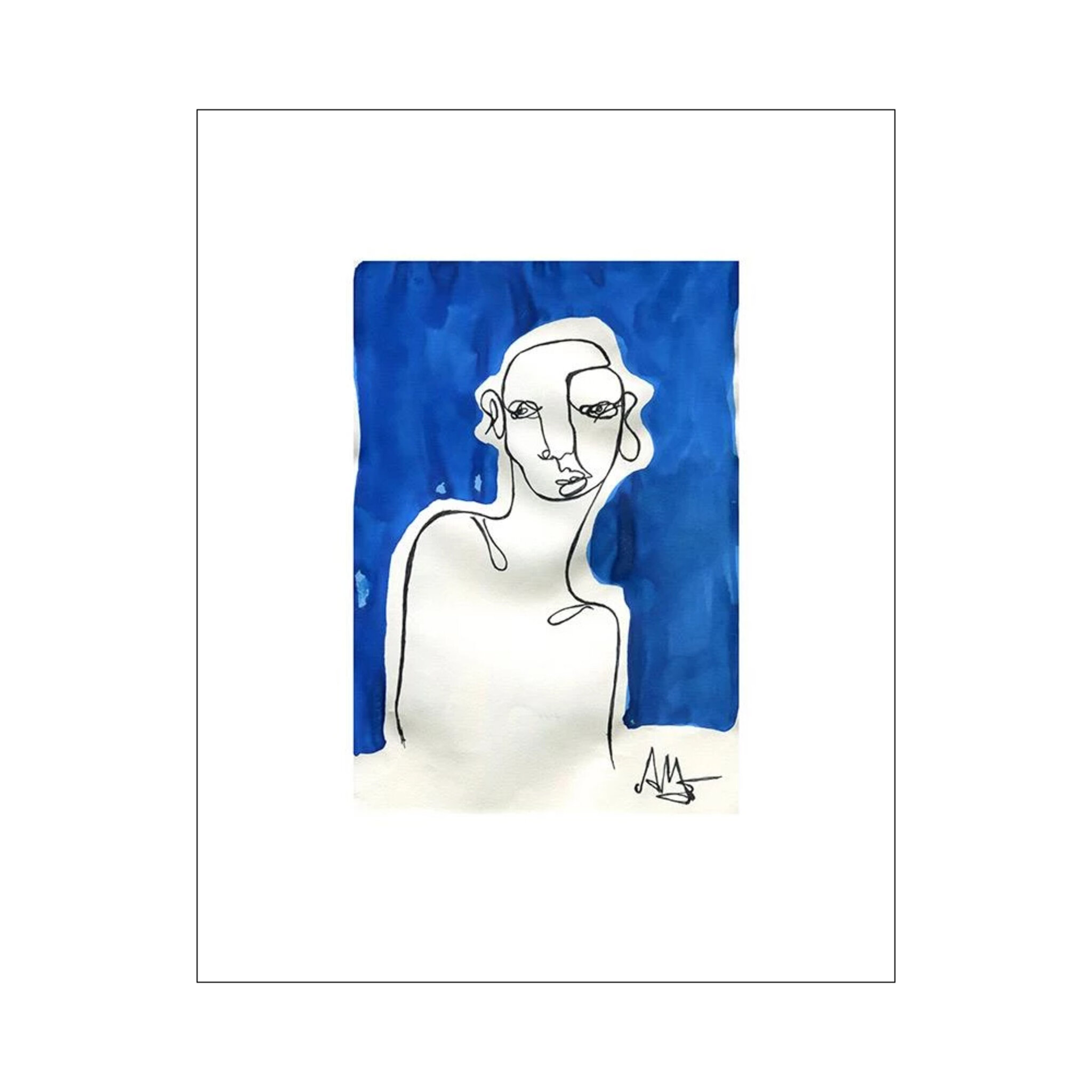 Human Blue av Anna Mörner