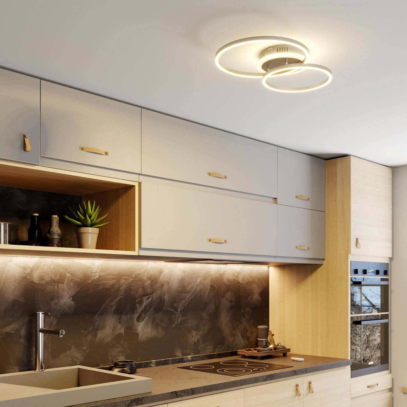 Lindby Smart Edica LED-taklampa