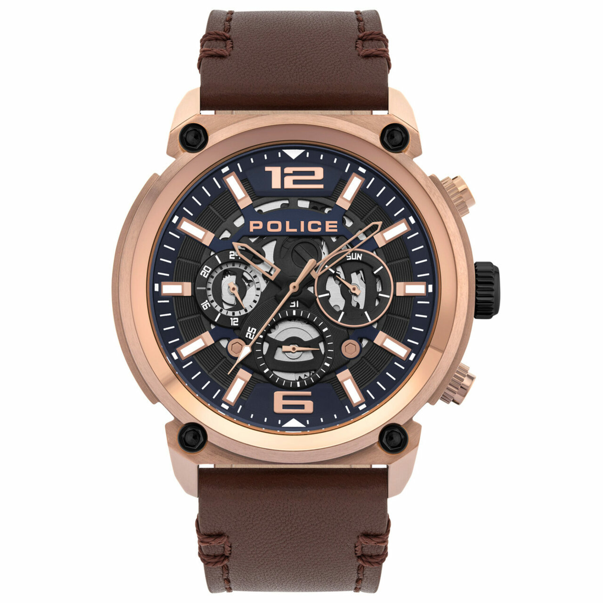 Pl14378jsr.03, Quartz, 50mm, 5atm, gold