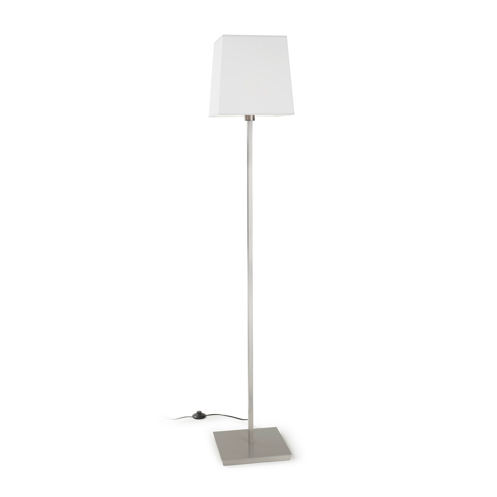LEDS-C4 Torino golvlampa skärm eckig, vit