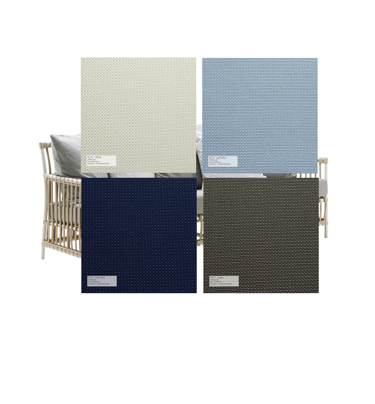 Ryggkudde EXTERIOR QUICK DRY FOAM Sika-Design