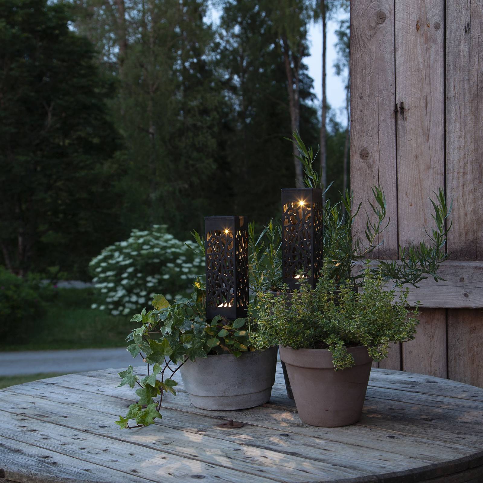 Soldriven LED-dekorationslampa Izola, 2-pack