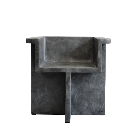 Brutus Stol Dark Grey